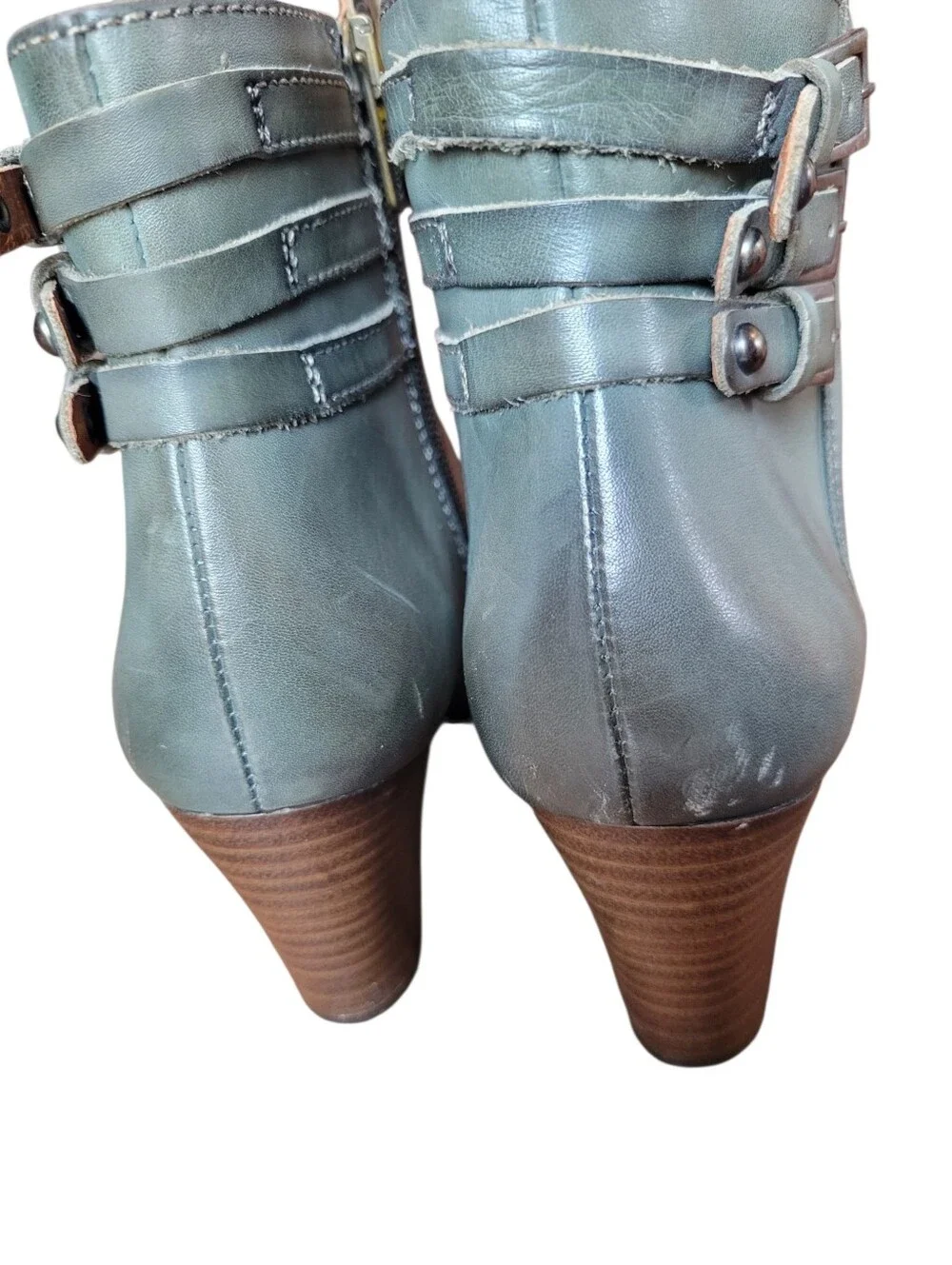Pikolinos Green Ankle Booties